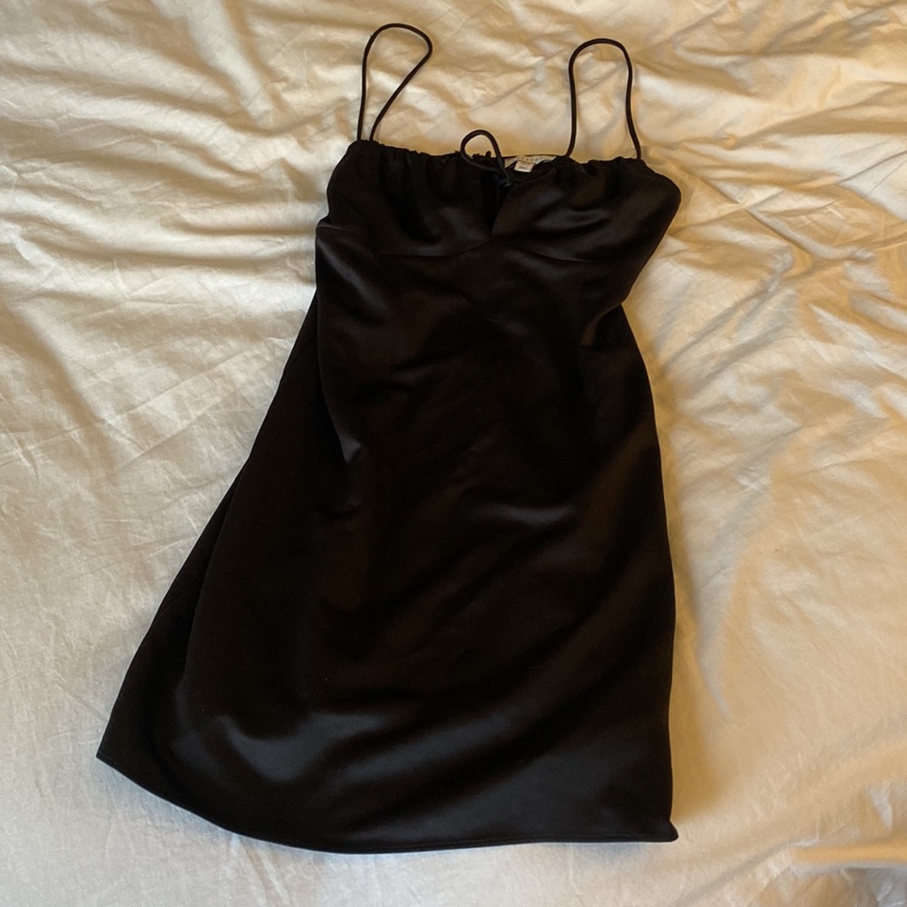 Satin Topshop dress
